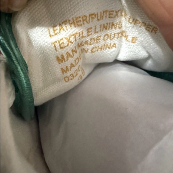 NIB 🌺 Kurt Geiger London Southbank Metallic Leather Platform Sneakers Sz 8.5 - Picture 10 of 12